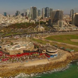 חוף תל אביב מרחפן - קיץ 2017 חוף תל אביב מרחפן - קיץ 2017
